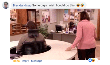 Ninja Brenda H. nails the occasional mood of an admin with a spot-on gif. 